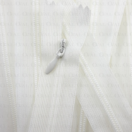 Ecru concealed zips 50 pcs, assorted lengths 4921