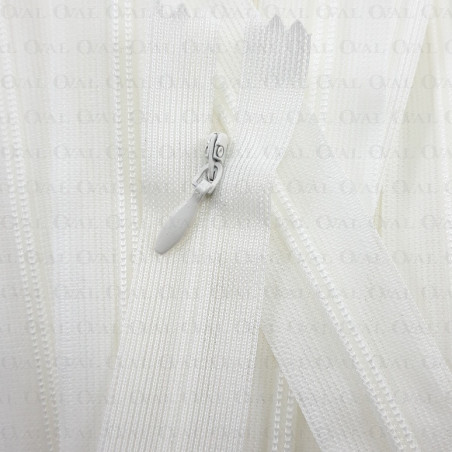 Ecru concealed zips 50 pcs, assorted lengths 4921