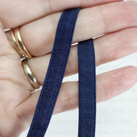 8mm/1m strap elastic NAVY BLUE 2982 E