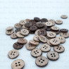 Coconut buttons 10mm, 11.5mm or 13mm/200pcs 714