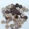 Coconut buttons 10mm, 11.5mm or 13mm/200pcs 714