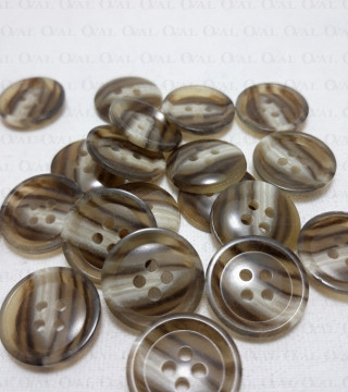 Guzik poliestrowy 18mm 2346