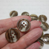 Polyester button 18mm / 10 or 100 pcs 2346