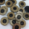 Polyester button 23mm no. 650