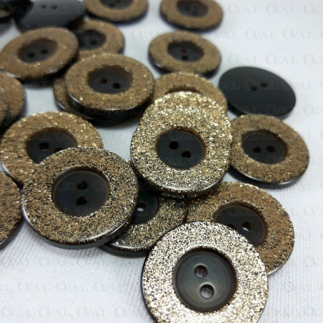 Polyester button 23mm no. 650