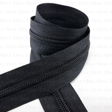 Zipper tape no. 5* black/1m 1927