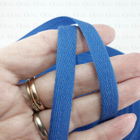 Cotton herringbone tape 10mm / 50m 2675