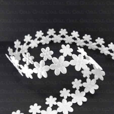 Satin ribbon flowers 30mm/1m 2173
