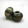Glass Pandora-style modular bead no. 1408