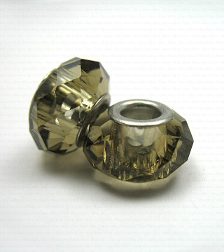 Pandora-type modular glass bead no. 1409