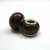 Glass Pandora-style modular bead no. 1410