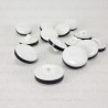 Polyester button 15mm /10 or 144 no. 682