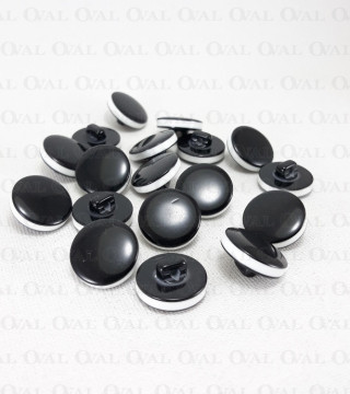 Polyester button 15mm/10 or 144 no. 688