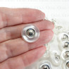 Plastic button 17.5mm / 10 or 100 pcs no. 692