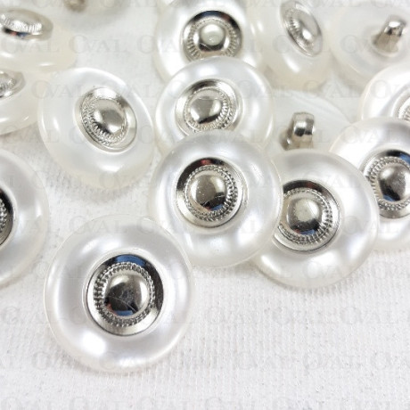 Plastic button 17.5mm / 10 or 100 pcs no. 692