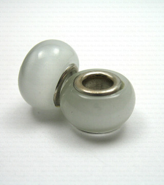 Glass Pandora-style modular bead no. 1415