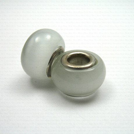 Glass Pandora-style modular bead no. 1415