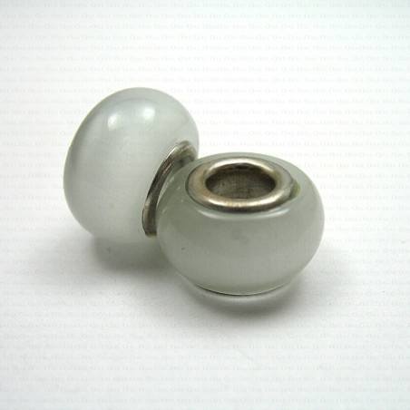 Glass Pandora-style modular bead no. 1415