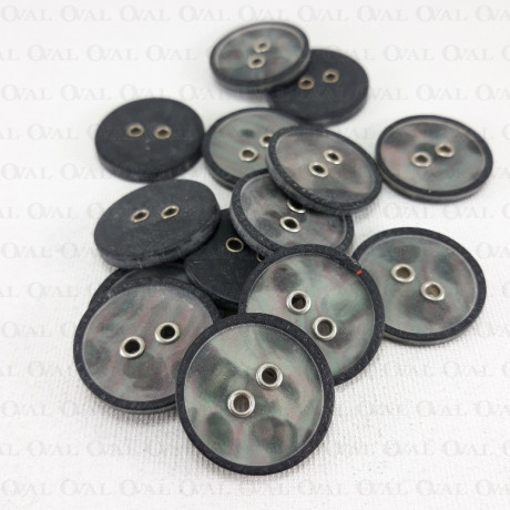 Polyester button 17mm 23mm/10 or 144 pcs no. 1090