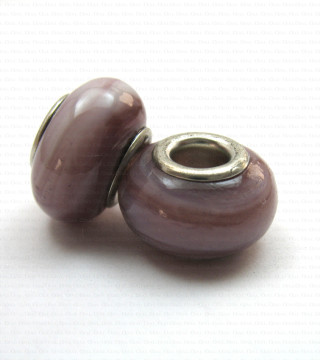 Pandora-type glass modular bead no. 1423