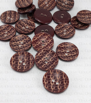 Guzik poliestrowy  23mm/1szt 1081