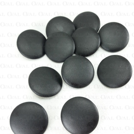 Button covered with faux leather 27.5mm/1 piece 4941