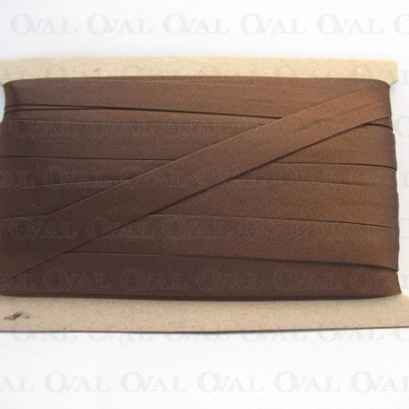 Pressed satin bias binding 1 or 20 m 0210