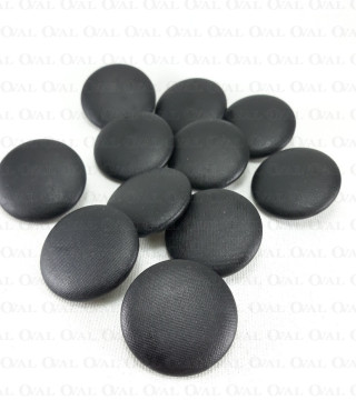 Button covered with faux leather 27.5mm/1 piece 4941