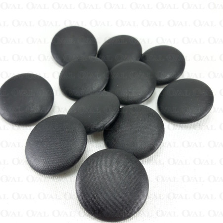 Button covered with faux leather 27.5mm/1 piece 4941