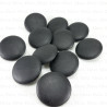 Button covered with faux leather 27.5mm/1 piece 4941
