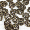 Metal button 13mm / 100 or 10 pcs no. 1622