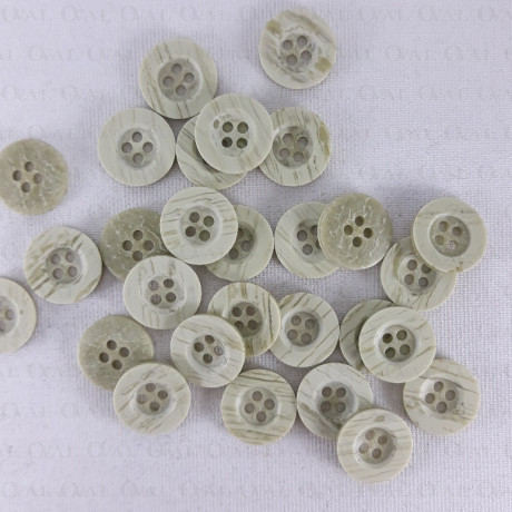 Guzik poliestrowy Pakiet 10szt. 15mm nr 1078