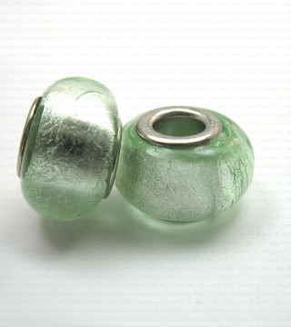 Pandora-style glass modular bead no. 1425