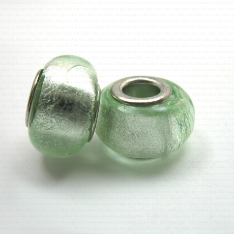 Pandora-style glass modular bead no. 1425