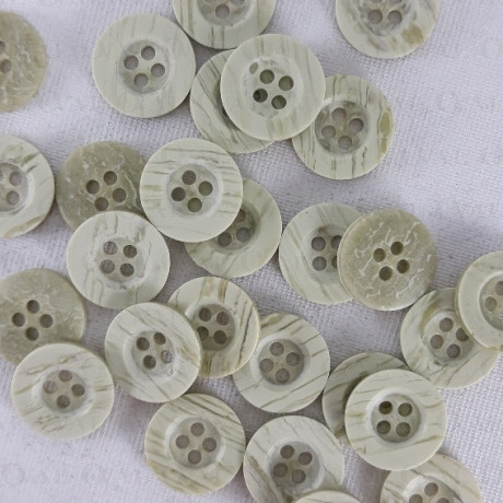 Polyester button 15mm / 10 or 144 pcs no. 1079