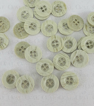 Guzik poliestrowy Pakiet 10szt. 15mm nr 1078