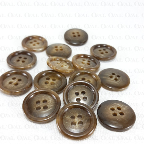 Polyester button 20mm/10pcs 2075