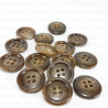Polyester button 20mm/10pcs 2075