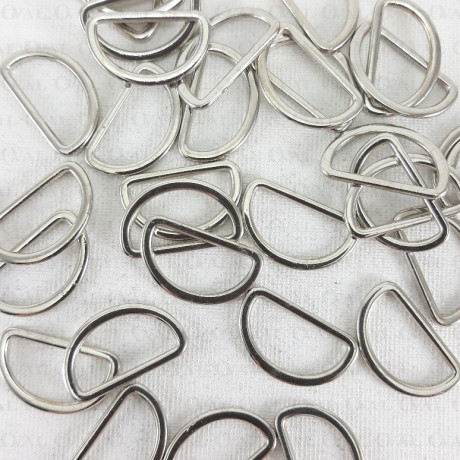 Metal half ring 15mm no. 4943