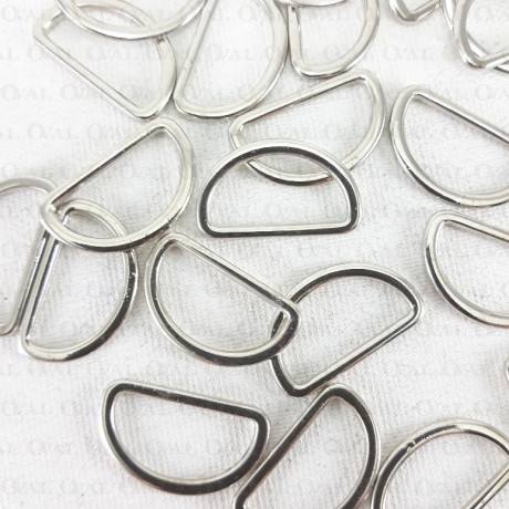 Metal half ring 15mm no. 4943