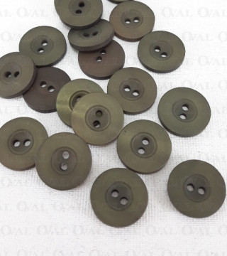 Guzik poliestrowy 15mm/10 lub144szt 4943