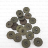 Polyester button 15mm/10 or 144 pcs 4944