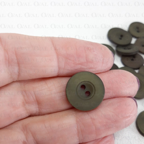 Polyester button 15mm/10 or 144 pcs 4944