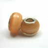 Glass Pandora-style modular bead no. 1430