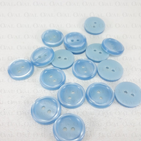 Polyester button 15mm /10 or 144 pcs 544