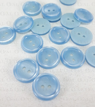 Polyester button 15mm /10 or 144 pcs 544