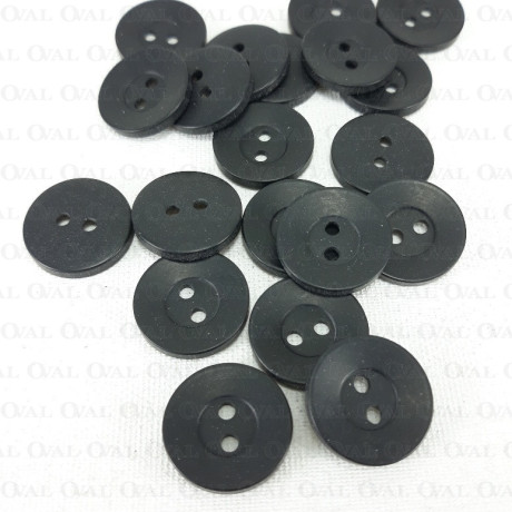 Polyester button 17.5mm / 10 or 100 pcs 4948