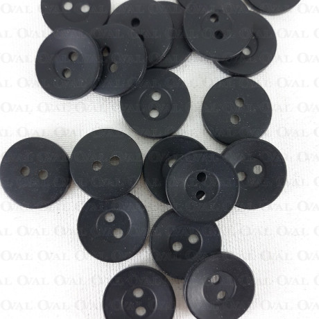 Polyester button 17.5mm / 10 or 100 pcs 4948