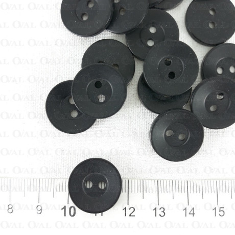 Polyester button 17.5mm / 10 or 100 pcs 4948