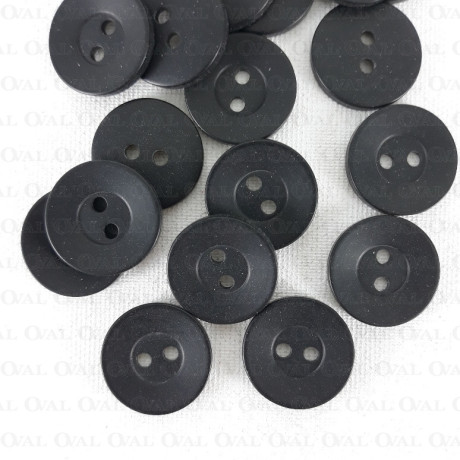 Polyester button 17.5mm / 10 or 100 pcs 4948